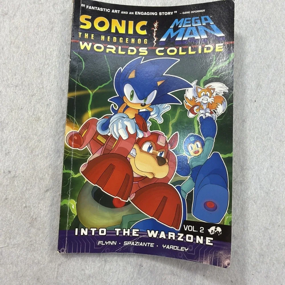 Sonic The Hedgehog / Mega Man: Worlds Collide TPB Volume 1 AND 2   Archie Comics